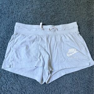 Nike Baby Blue Cotton Shorts